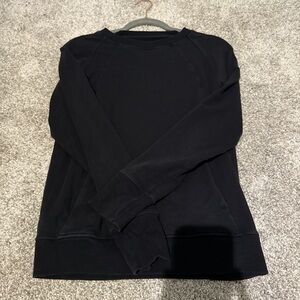 lululemon athletica Black Crew Neck Sweater